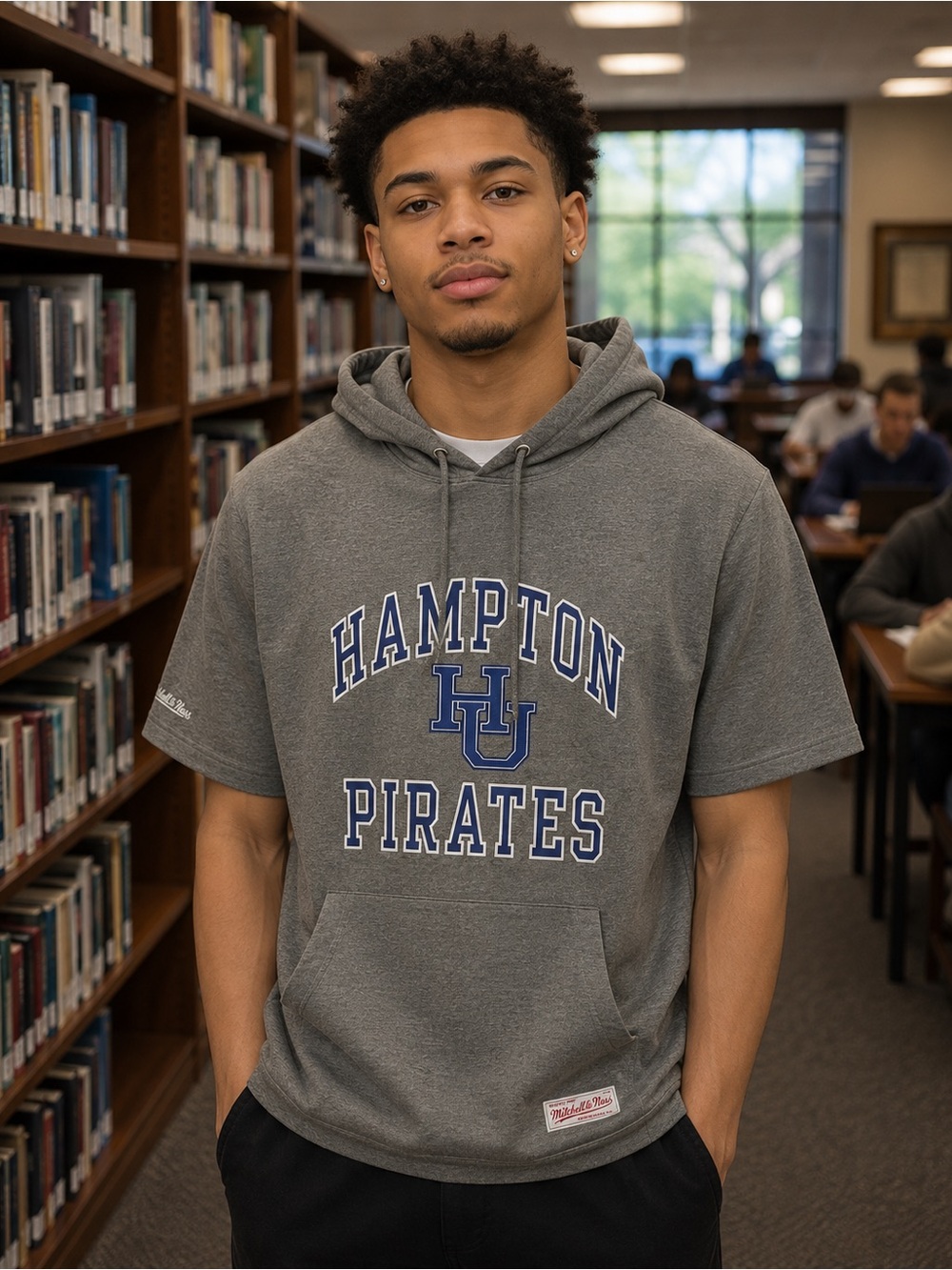 NWT Hampton University Pirates HBCU Hoodie